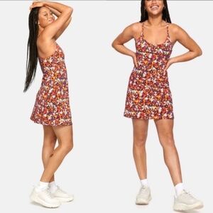 🔥Viral - RARE🔥 Outdoor Voices “The Exercise Dress” Paprika Blooms size Medium